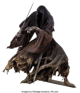 "Ringwraith" screen-used costume display from The Lord of the Rings trilogy. ... | Profiles in History