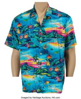 Jim Carrey "Ace Ventura" tropical shirt from Ace Ventura: When Nature Calls. ...