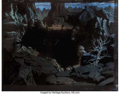 Original matte painting from The Wizard of Oz. ... | Profiles in History