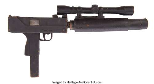 Kurt Russell "Snake Plissken" MAC-10 prop machine gun from Escape from New York....