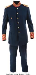 Jonathan Pryce "Juan Perón" ensemble from Evita....