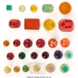 U.S.S. Enterprise (26) control panel buttons from the bridge from the collection of visual effects supervisor James Rugg from... | Profiles in History