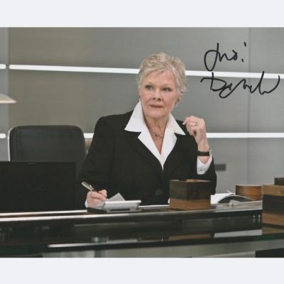 James Bond - Signed by Judi Dench (M) | Catawiki