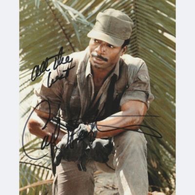 Predator - Signed by Carl Weathers (+) (Dillon) | Catawiki
