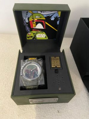 Star Wars - fossil star wars - - Movie prop Montre Fossil x Star Wars Boba Fett – Édition Limitée 1983 - Automatique – Neuve | Catawiki