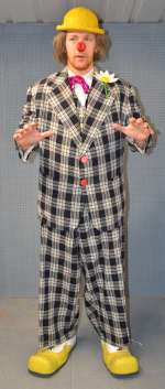 Benny Hill, English Comedian & Actor, an elaborate clown costume from ’A Clown In Town’ (1983)… | Ewbank’s