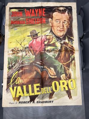 John Wayne - La valle dell’oro - Manifesto originale cinematografico - The Lucky Texan John Wayne 1934 | Catawiki