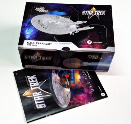 Star Trek - Fanhome - - Movie prop Official Star Trek: Strange New Worlds U.S.S. Farragut model and booklet by Fanhome / DeAgostini. | Catawiki