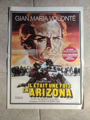 Ennio Morricone, Sergio Sollima, Gian Maria Volonté et Tomas Milian - Il etait une fois en Arizona - IL ETAIT UNE FOIS EN ARIZONA | Catawiki