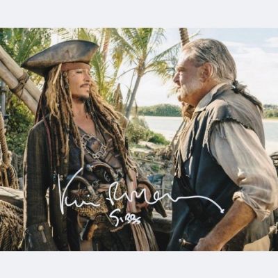 Pirates of the Caribbean - Signed by Kevin McNally (Mr Gibbs) | Catawiki
