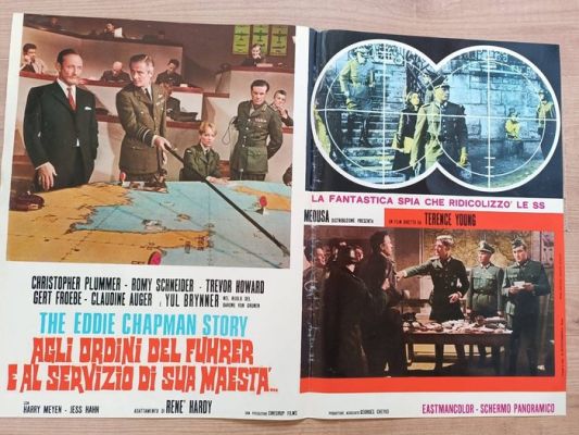 Christopher Plummer - The Eddie Chapman Story - The Eddie Chapman Story (1966) – Terence Young – 50x70 cm | Catawiki