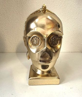 Star Wars Episode I: The Phantom Menace - C-3PO - STAR WARS=Levensgroot XXL gouden beeld | Catawiki