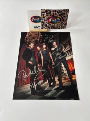 Vampire Diaries - Cast Signed by Ian Somerhalder, Paul Wesley, Joseph Morgan