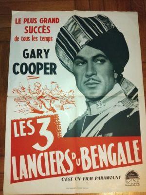 GARY COOPER FRANCHOT TONE - THE LIVES OF A BENGAL LANCER - 1930s | Catawiki
