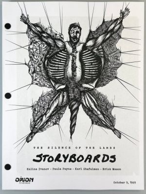 The Silence of the Lambs - 103 Storyboards - Anthony Hopkins and Jodie Foster - Orion Pictures | Catawiki