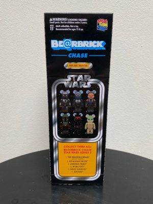 Medicom Toys - Action figure Set Bearbrick 100% Chase Star Wars Series 2 [The Mandalorian] - Japan | Catawiki