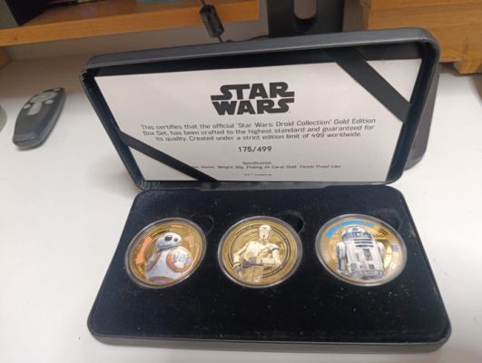 Themed collection - Star Wars droid collection coins | Catawiki