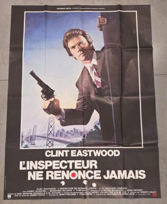Bill Gold - The Enforcer - Clint Eastwood - 160x120 cm | Catawiki