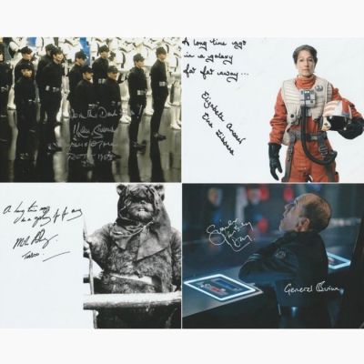 Star Wars - Big Lot of 4 Autographs! | Catawiki