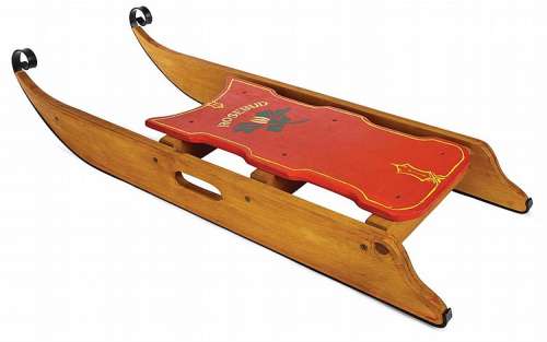 Citizen Kane ’Rosebud’ authentic sled re-creation signed by Joseph Cotten. | Profiles in History
