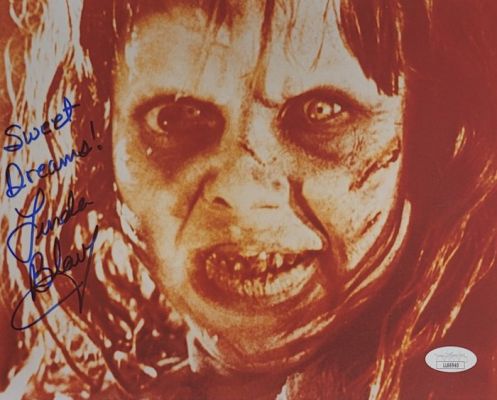 The Exorcist - Linda Blair (Regan) Signed With COA of JSA, added "Sweet Dreams" | Catawiki