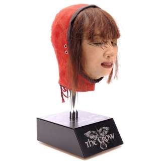 THE CROW (1994) - Lot 106 - Bai Ling-Autographed Screen-Matched Light-Up SFX Blinded Myca Head Display