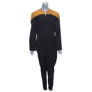 STAR TREK: VOYAGER (1995-2001) - Lot 1252 - B‘Elanna Torres (Roxann Dawson) Distressed Operations-Division Starfleet Uniform Costume