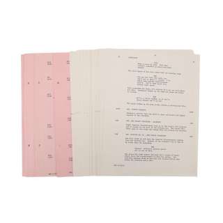 Star Wars: a New Hope (1977) | Anthony Daniels Collection: Anthony Daniels’ Loose Fourth-draft Script Pages | Propstore