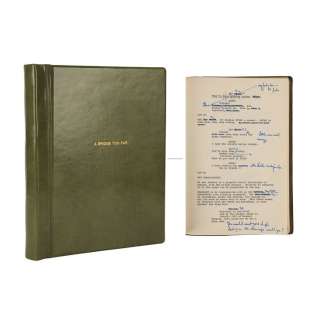 A BRIDGE TOO FAR (1977) - Lot 966 - Richard Attenborough‘s Personal Heavily Annotated Shooting Script