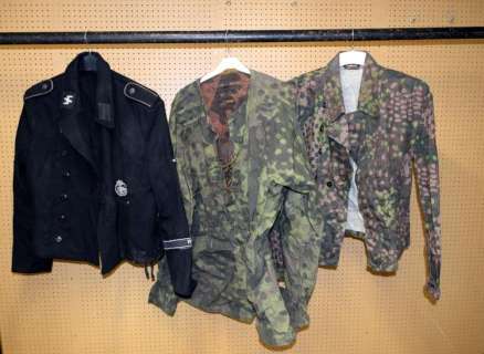 Fury (2014 American war film starring Brad Pitt) - Three SS jackets used on production.Provenance: With certificate of… | Ewbank’s