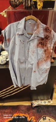 Natural Born Killers Mickey Bloody Jail Shirt Propstore COA Movie Prop | eBay US (Buy It Now)