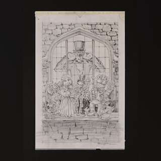 The Muppet Christmas Carol (1992) | 258. Hand-Drawn Poster Concept Artwork by Morgan Weistling | Propstore