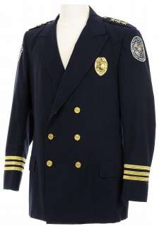 Lot 716 - George Gaynes "Commandant Lassard" police jacket from Police Academy.
