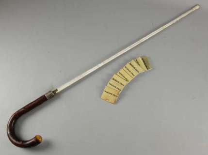 Charlie’s Angels (2000) - Prop walking cane swordstick made for the production and nine prop… | Ewbank’s