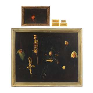 Harry Potter And the Philosopher’s Stone (2001) | Pair of Wizard Portraits | Propstore