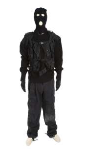 Lot 561 - ARNOLD SCHWARZENEGGER "HARRY TASKER" TACTICAL UNIFORM FROM TRUE LIES - WITH DVD