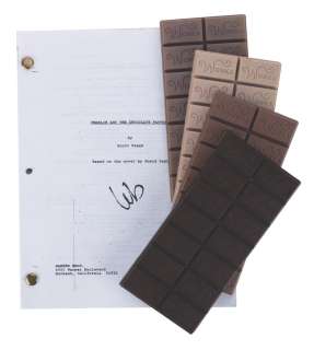 A Set of Prototype Wonka Bars and Charlie Script. | Van Eaton Galleries