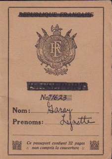 Casablance RARE Prop passport | Piece of the Past
