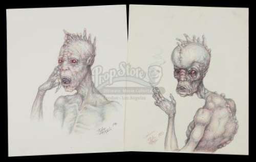 NAKED LUNCH (1991) - Lot 322 - Hand-Drawn Mugwump Artwork