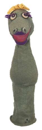 A "Time for Beany" Cecilia Puppet. | Van Eaton Galleries