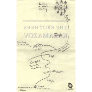 Lost | Ben’s Hand-drawn "Henry Gale" Balloon Map from LOST | Blacksparrow