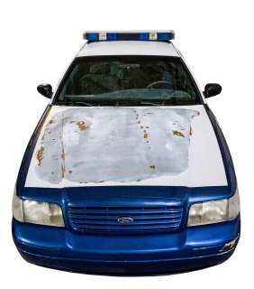 The Walking Dead Andrew Lincoln/Jon Bernthal Production-Used, Signed, Inscribed 1999 Ford Crown Victoria Police Interceptor – Season 9, Episode 5 – AMC LOA, Beckett | Goldin