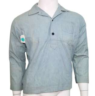 Steve McQueen Blue Western Costume Shirt W/COA | GWS Auctions