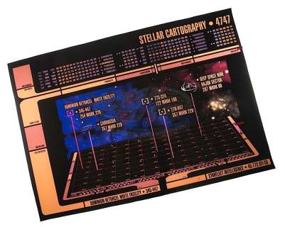 Lot 358 - Star Trek: Deep Space Nine (TV) - Hero Ketracel-White Facility Attack Plan Translite