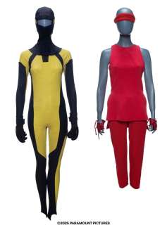 G.I. Joe: Retaliation (2013) | Red Stunt Jinx Blindfold Costume Components and Jinx’s Stunt Yellow and Black Ninja Components | Propstore