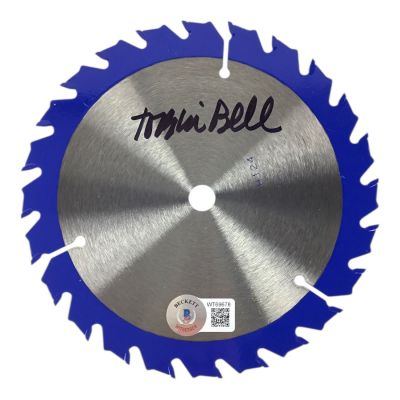 SAW “ Signed Circular Saw Blade by Tobin Bell (Jigsaw) | Beckett Certified | misc / divers