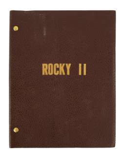 Rocky II | Production Film Script | Julien’s