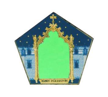 HARRY POTTER AND THE SORCERER‘S STONE (2001) - Lot #197 : Albus Dumbledore‘s (Richard Harris) Chocolate Frog SFX Card