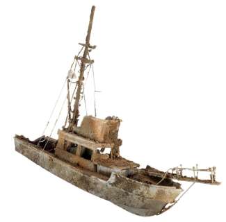WATERWORLD (1995) - Lot #234 : Mark Stetson Collection: Underwater Wreck of the Orca Model Miniature