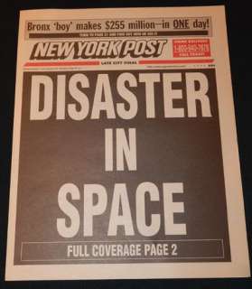 Screen Used Prop Newspaper from "Armageddon" | Piece of the Past